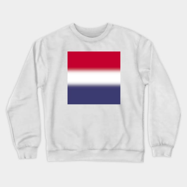 Red White and Blue Gradient Ombré Crewneck Sweatshirt by Gsallicat